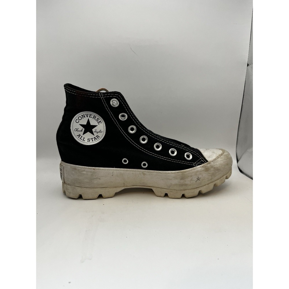 Converse All Star Lugged Hi Black Women Size  6.5 565901C